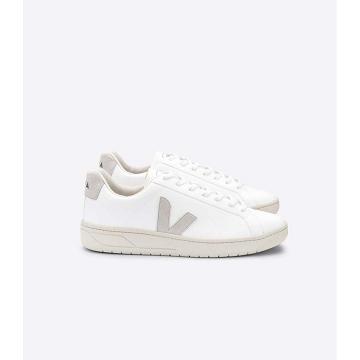 Men's Veja URCA CWL Shoes White/Beige | SG 273MQZ